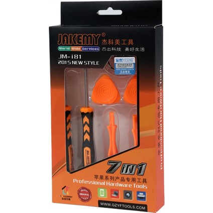 Jakemy Jm-I81 7 In1 Apple Serisi Için Açama Tamir SETI-(5775) - T557G871-Z75557 indirimleri