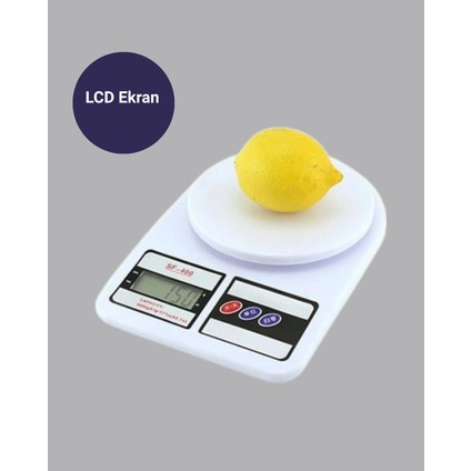 LCD Ekranlı Hassas Dijital Mutfak Terazisi – 5kg Kapasite, 1g Hassasiyet modelleri