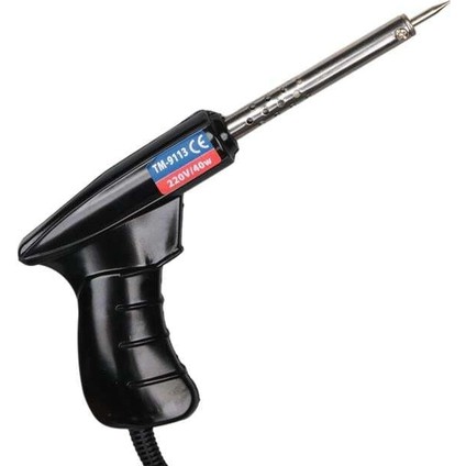 Technomax Tm-9113 40 Watt Tabanca Havya Lehim Telli Lehim Makinesi Ac220v 120cm Kablolu modelleri
