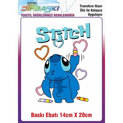 Stitch Ütü ile Yapışan Kumaş Tekstil Kıyafet Dtf Baskı