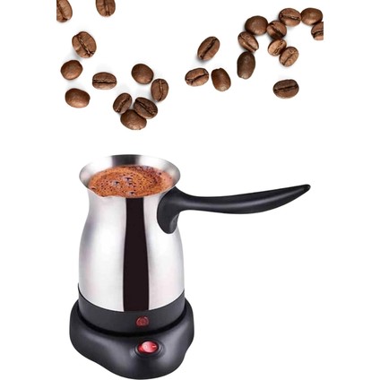 Paslanmaz Çelik Türk Kahvesi Makinesi 6 Fincan Kpasiteli Elektrikli Cezve modelleri