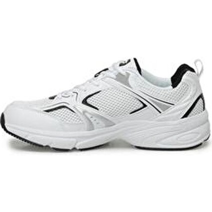 Erkek Günlük Spor Ayakkabı Beyaz Lacivert Düz Taban