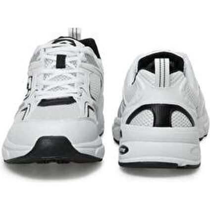 Erkek Günlük Spor Ayakkabı Beyaz Lacivert Düz Taban