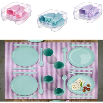 6 Kişilik Çantalı Piknik Seti fırsatları