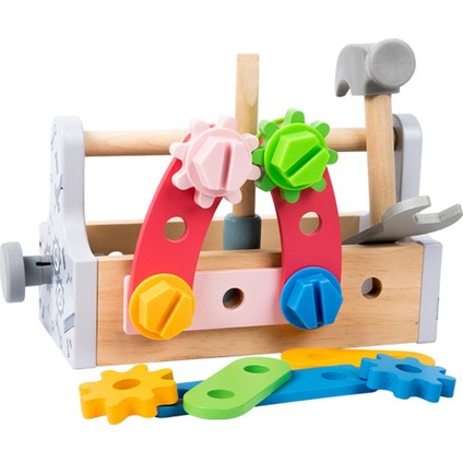 Çocuklar Için Alet Kutusu Oyuncak Ahşap Taklit Oyunu Bulmaca Sökme Seti (Yurt Dışından)