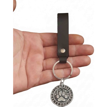 Deri Anahtarlık Ayı Pençesi Figürlü Hakiki Deri Anahtarlık Hediye Anahtarlık modelleri