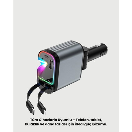 Toyota, Honda, Nissan, Hyundai Araçlar Için Çoklu Port Araç Şarj Cihazı indirimleri