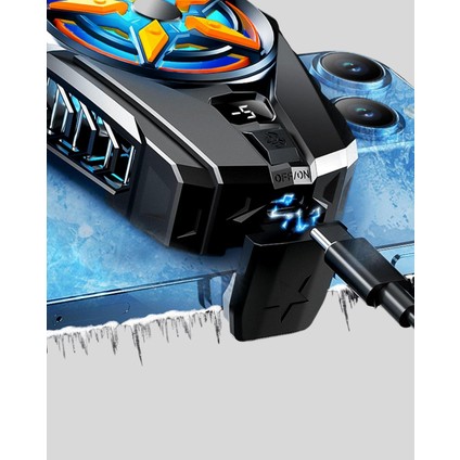 Dijital Göstergeli Evrensel Telefon Soğutma Fanı indirimleri