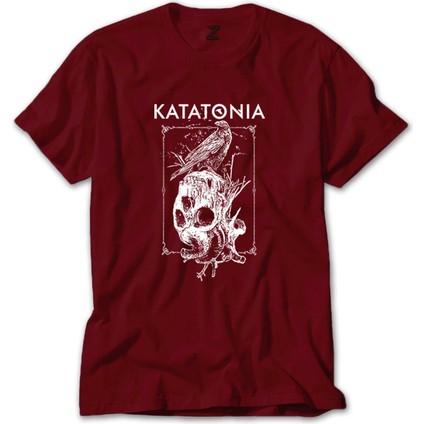 Katatonia Crow Kırmızı Tişört Liyada