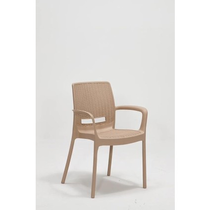 Rattan Lüx Dikdörtgen Cappucino Masa Takımı Bahçe&balkon fiyatları