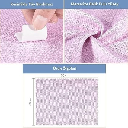 Temizlik Bezi Oto Araba Cam ve Nano Teknoloji Microfiber Bez Araç Temizleme (Mavi) fırsatları