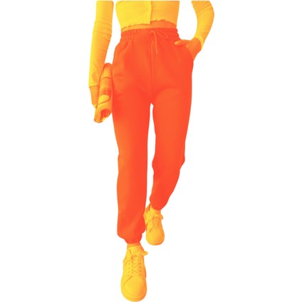 Jogger 3 Iplik Şardonlu Cepli Tek Alt Siyah Siyah Sütlü Kahve modelleri