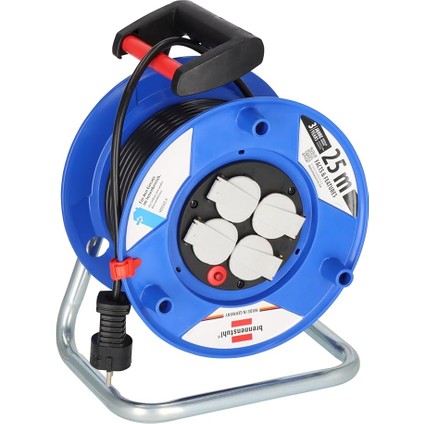 Garant Serisi 4 Soketli Korumalı Kablo Makarası 25 Metre