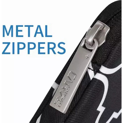 Canvasartısan H39-S21 Polyester Izgara Doku Baskılı Dijital Aksesuarlar Saklama Çantası Kılıfı USB Veri Kablosu Kulaklık Şarj Cihazı Için - Siyah (Yurt Dışından) indirimleri