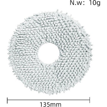 Bot L10S ULTRA/S10/S10 Pro Robot Süpürge Aksesuarları Için 4 Adet Yedek Paspas Bezi (Yurt Dışından) fiyatları