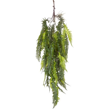 Yapay Bitki Fujer-Eğrelti Otu Sarmaşık Yeşil 120 Cm.