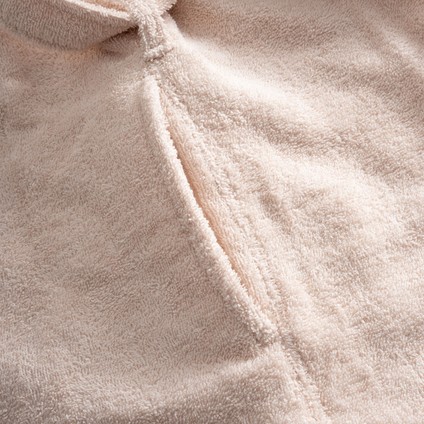 Lara Kadın Bornoz %100 Pamuk Jakarlı Açık Somon indirimleri