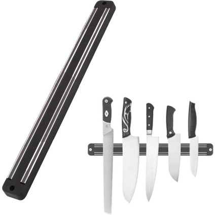 Mıknatıslı Paslanmaz Duvar Bıçak Askısı Standı 55 cm Aparat (5332) fırsatları