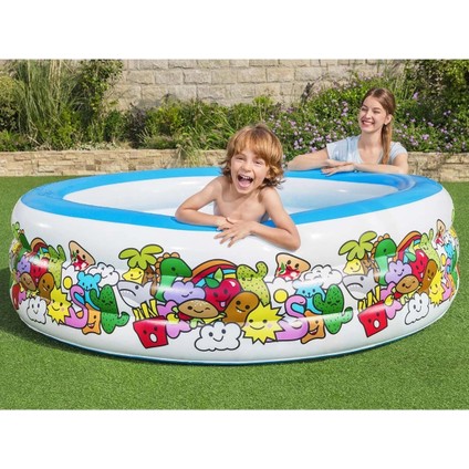 Bestway Şişme Jumbo Desenli Havuz 51122 fırsatları