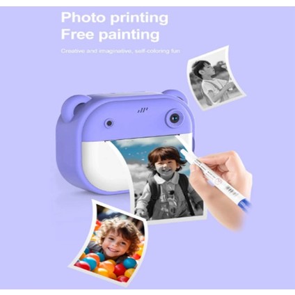 Dijital Video Kayıt Fotoğraf Çocuk Kamerası Anlık Termal Resim Kağıt Baskılı fiyatları