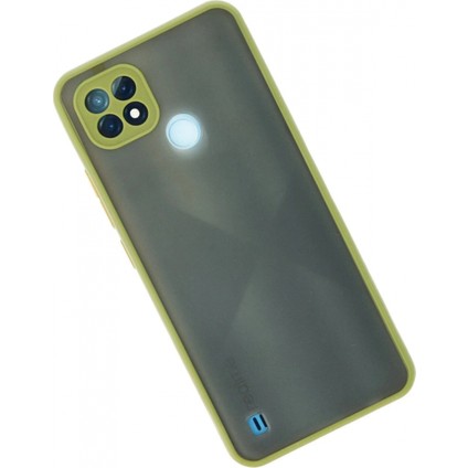 Realme C21 Kılıf Montreal Silikon Kapak - Açık Yeşil (K95) fiyatları