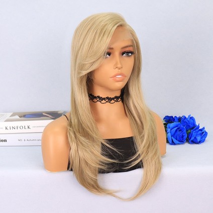 Katlı Kesim Balköpüğü Platin Röfleli Yan Tül Peruk fiyatları