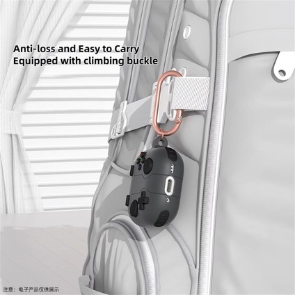 Apple Airpods Pro 3. Nesil (2025) Uyumlu Silikon Kılıf Anahtarlıklı Kılıf [gampad Tasarımı]