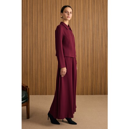 Önden Fermuarlı Kısa Örme Ceket modelleri