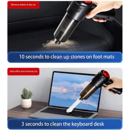 Volkswagen Sharan 2017-2018-2019-2020-2021-2022 Kablosuz Şarjlı Oto El Süpürgesi - Güçlü Emiş & Üfleme Özellikli, Ev ve Araç Için TAŞINABILIR,60W ,6000PA fiyatları