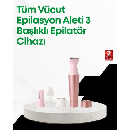 Yüz ve Beden Için Portatif Tüy Alma Cihazı