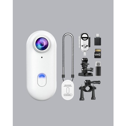 1080P Suya Dayanıklı Aksiyon Spor Kamerası 120° Geniş Açı ve Wifi Destekli - M658R993-K08658 fırsatları