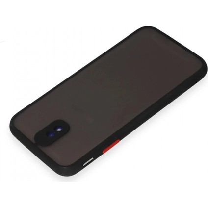 Samsung Galaxy J7 Pro / J730 Kılıf Montreal Silikon Kapak - Siyah (K95) modelleri