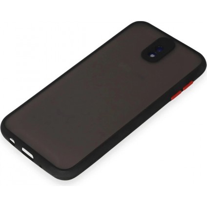 Samsung Galaxy J7 Pro / J730 Kılıf Montreal Silikon Kapak - Siyah (K95) fırsatları