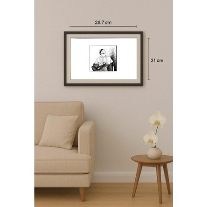 Oleg Loktiev 29X21CM Orijinal Karikatür Tablo fiyatları