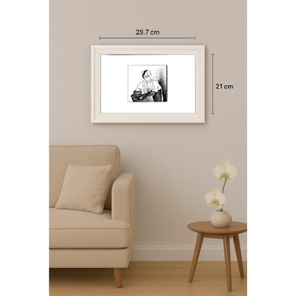 Oleg Loktiev 29X21CM Orijinal Karikatür Tablo indirimleri