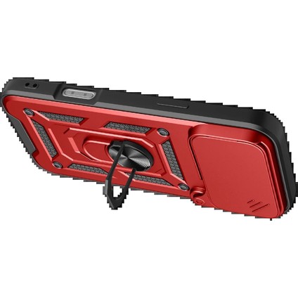 Apple iPhone 17 Pro Pars Lens Yüzüklü Silikon - KIRMIZI-(5796) - MCT5268-4504 fiyatları