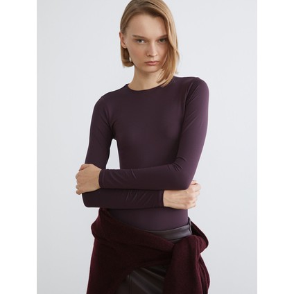 Yeni Sezon Bisiklet Yaka Kadın Body