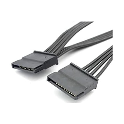 Plus PX-4355 Molex To Sata Kablo, Psu Sata Çoklayıcı, 5 Port Sata Power Çoklayıcı, 60CM Uzunluk fiyatları
