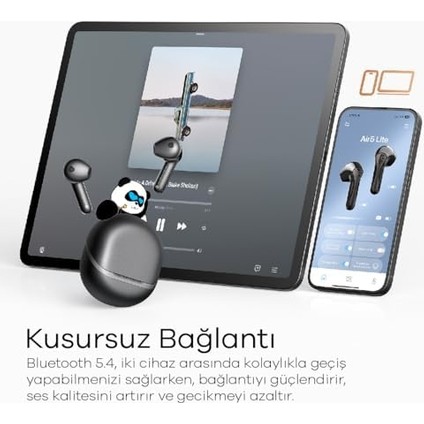 Air 5 Lite Kulakiçi Kulaklık - Siyah fiyatları
