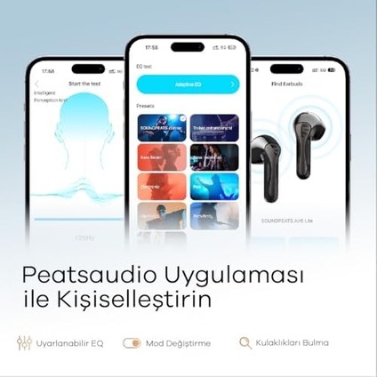 Air 5 Lite Kulakiçi Kulaklık - Siyah modelleri