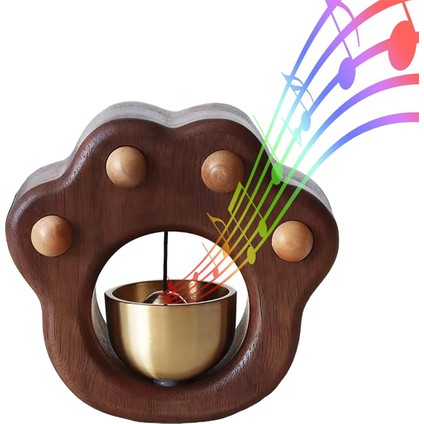 Esnaf Çan, Dekoratif Buzdolabı Mıknatısları, Manyetik Olarak Yapıştırılmış Ahşap Kapı Zili, Girerken Iş Için Kapı Zil (Yurt Dışından)