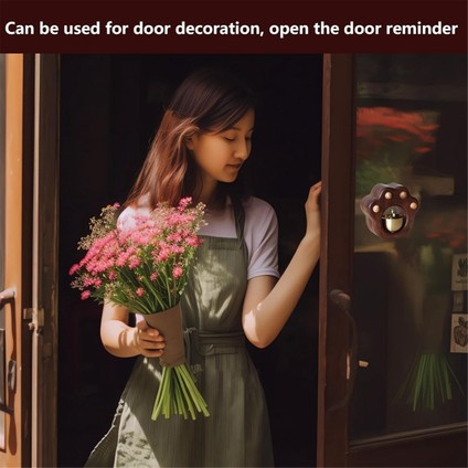 Esnaf Çan, Dekoratif Buzdolabı Mıknatısları, Manyetik Olarak Yapıştırılmış Ahşap Kapı Zili, Girerken Iş Için Kapı Zil (Yurt Dışından) fiyatları