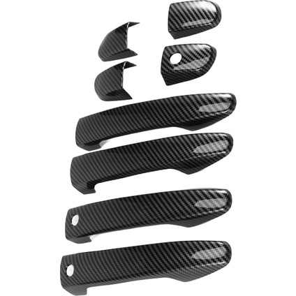 Mazda 2 3 6 Cx-3 Cx-5 Cx-9 (Anahtarsız Deliklerle) Spor Karbon Fiber Tarzı Kapı Kolu Kapak Kaplaması (Yurt Dışından) modelleri