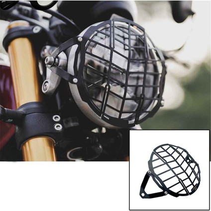 Motosiklet Far Koruma Hız 400 2024 Scrmabler 400X 2025 Far Koruma Kapağı Gümüş (Yurt Dışından) modelleri