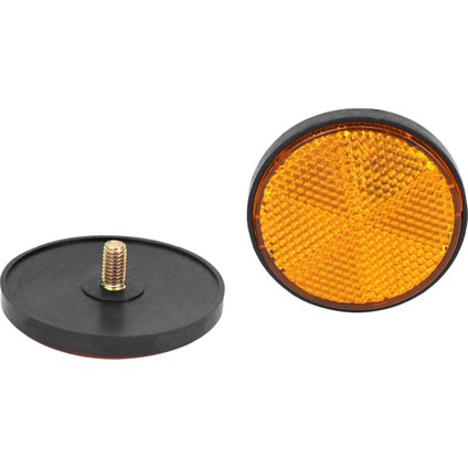 Motosiklet Atv Kir Bisikleti Için 10PCS 2 Inç Yuvarlak Turuncu Reflektör Evrensel (Yurt Dışından) fiyatları