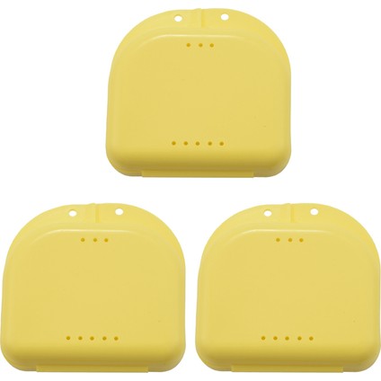 Tutucu Kılıf 15PCS Ağız Koruma Kılıfı Ortodontik Diş Tutucu Kutusu Takma Test Depolama Konteyneri (Yurt Dışından)