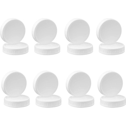 32 Paket Geniş Ağız Mason Kavanoz Kapakları Konserve Kavanozları Için Plastik Depolama Kapakları Sızıntı Korumalı ve Çizgiye Dayanıklı Dirençli Yüzey (Yurt Dışından) fiyatları