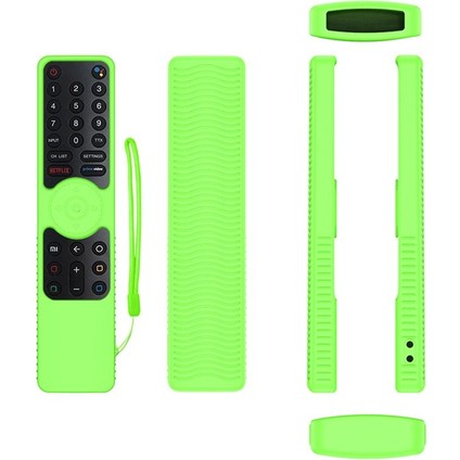 Xiaomi- Smart Tv 4s Uzaktan Kumandalı Silikon Uzaktan Kumanda Çantası Kordonlu Aydınlık Yeşil ile Şok Geçirmez Koruyucu (Yurt Dışından) fiyatları