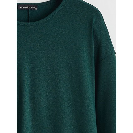 Yeni Sezon Büyük Beden Bisiklet Yaka Oversize Kadın Tişört fırsatları