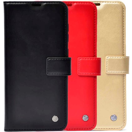 Oppo Reno 5 Lite Kılıf Tcmk Kar Deluxe Kapaklı Kılıf-Siyah modelleri